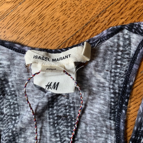 Isabel Marant for H&M Feather Tank Top, Size 2 - Picture 2 of 3